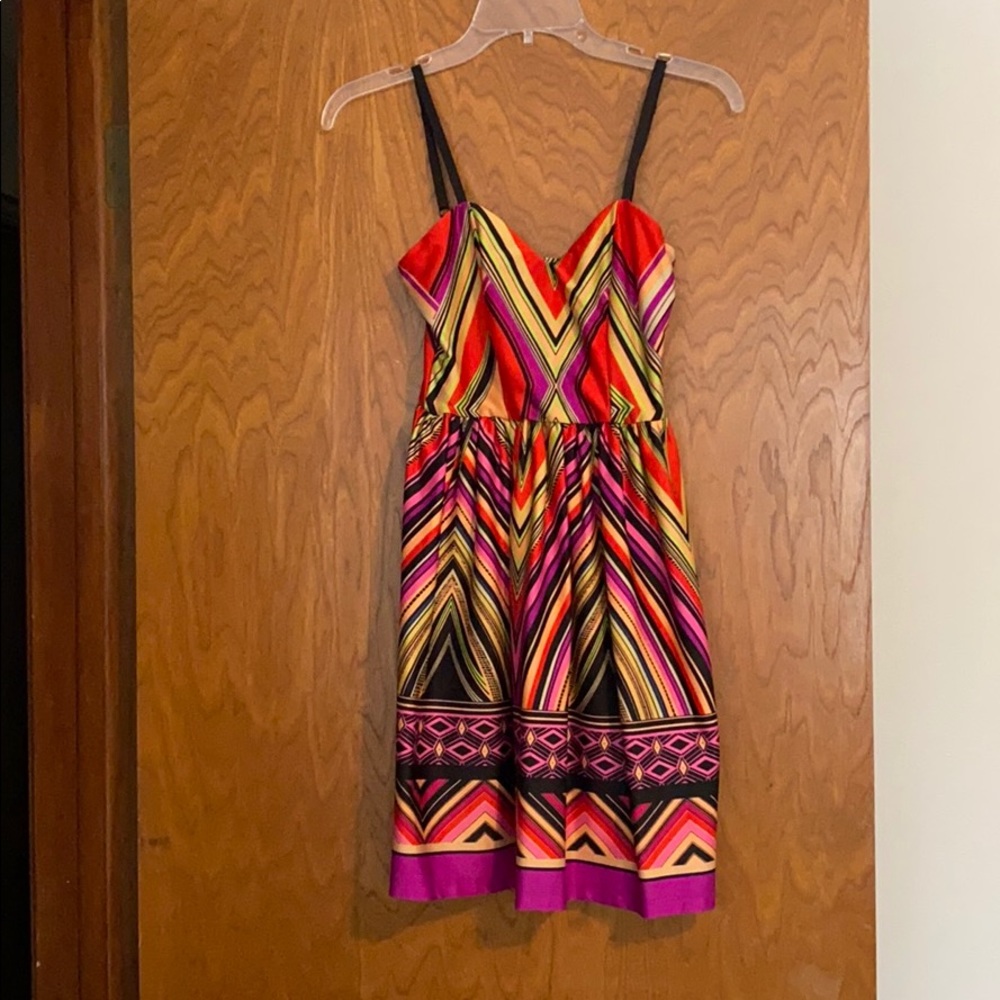 Multi colored dress
